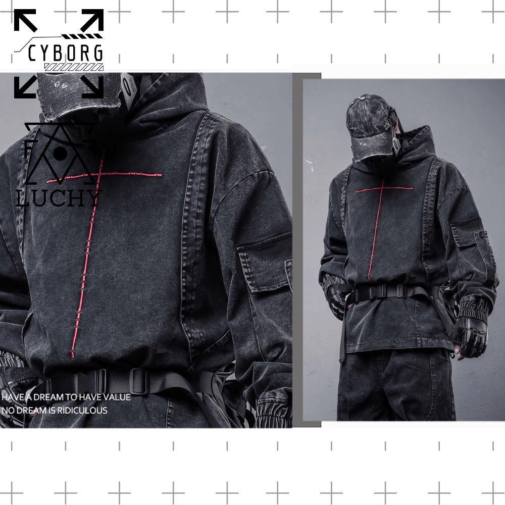 【CYBORG】グラビティ・アノマリークロスフーディ - LUCHYテックウェア＆サバゲー専門店