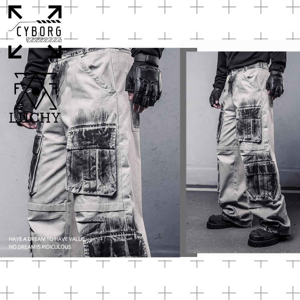 【CYBORG】レムナント・グラフィティカーゴパンツ - LUCHYテックウェア＆サバゲー専門店