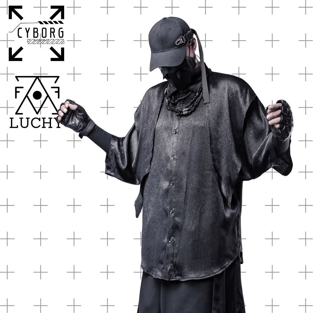 【CYBORG】ドレープシャドウワイドシャツ - LUCHYテックウェア＆サバゲー専門店