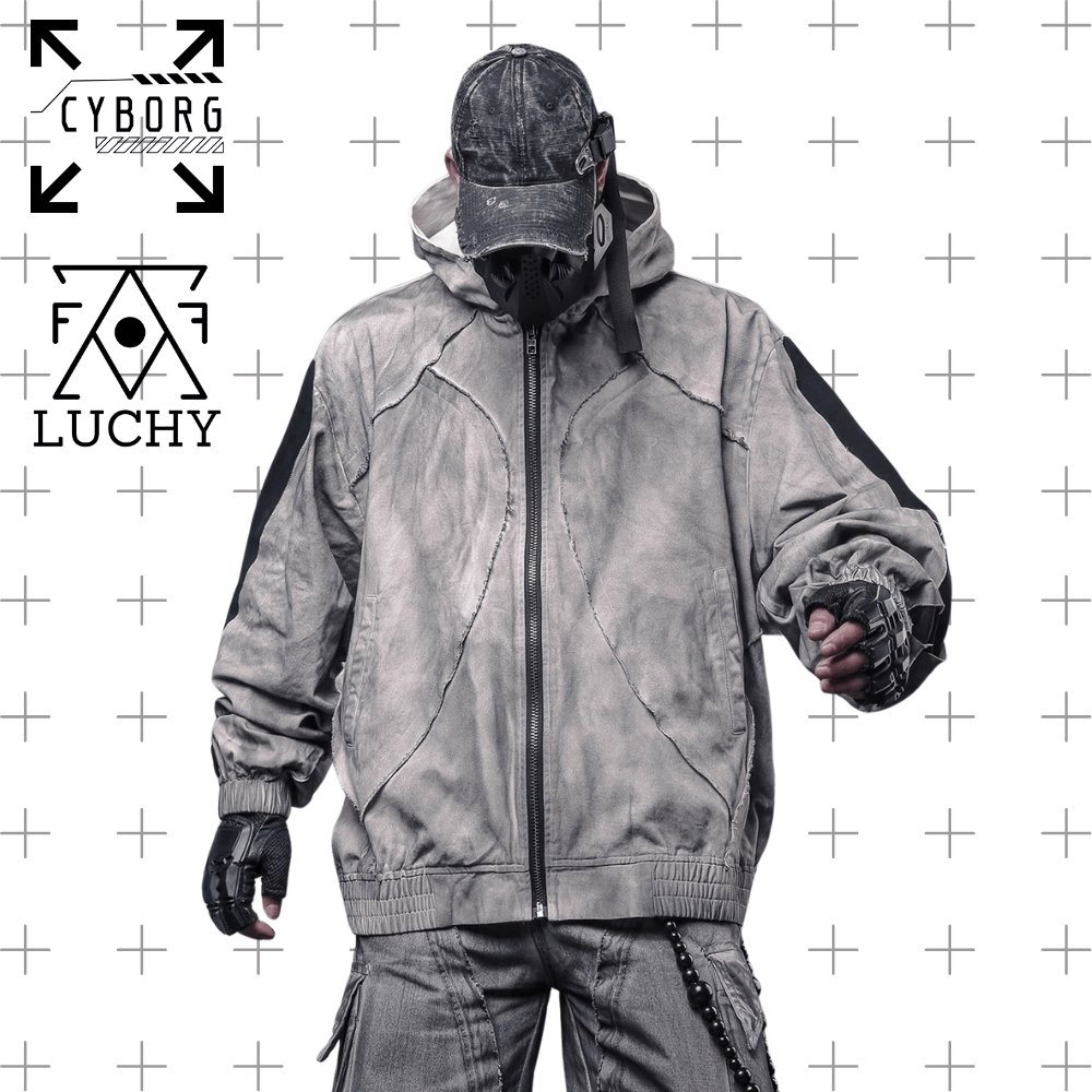 【CYBORG】グリッチ・レムナントフーディジャケット - LUCHYテックウェア＆サバゲー専門店