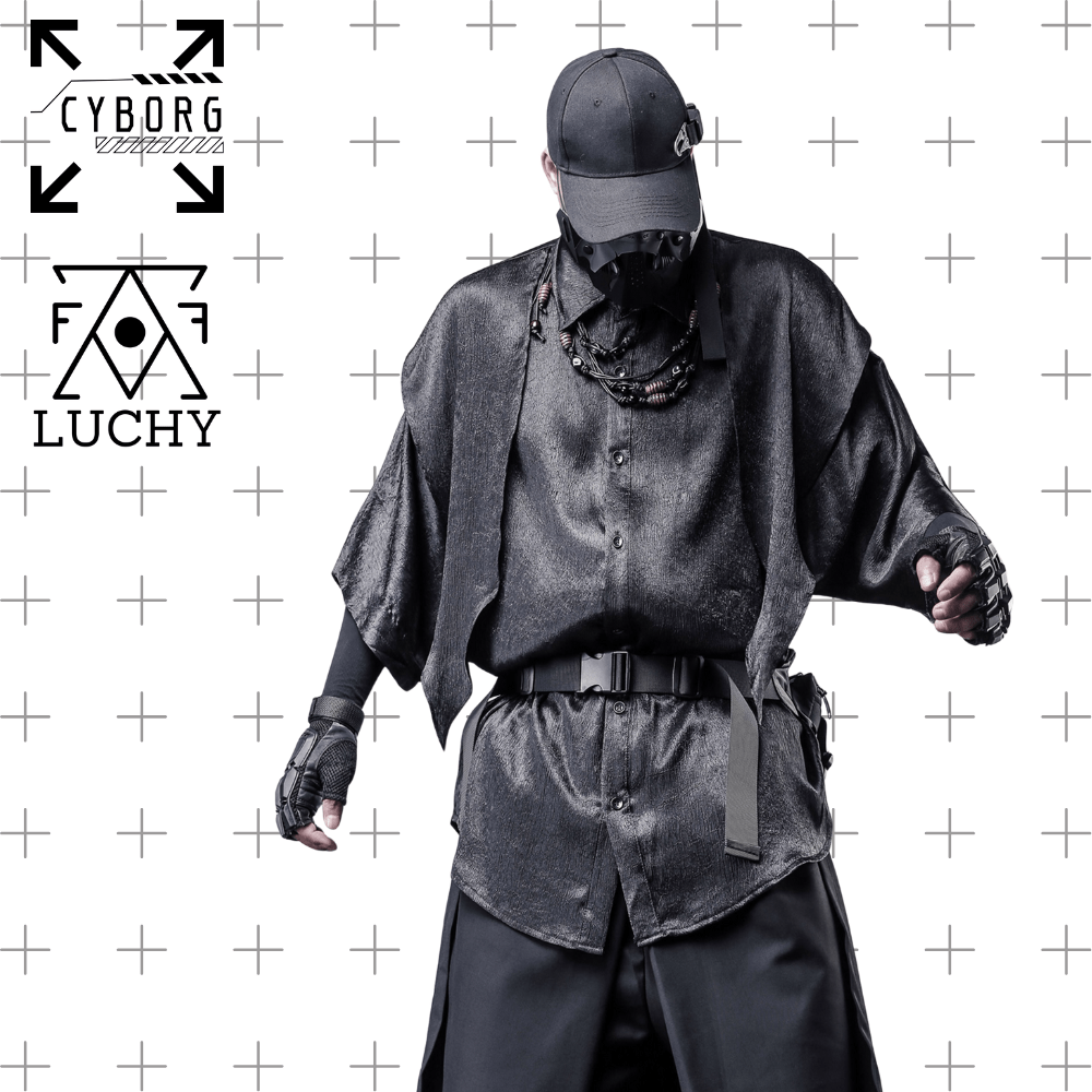 【CYBORG】ドレープシャドウワイドシャツ - LUCHYテックウェア＆サバゲー専門店