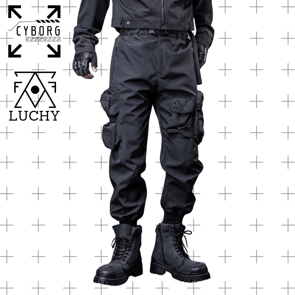【CYBORG】サイバーパンク・ジョガーパンツ - LUCHYテックウェア＆サバゲー専門店