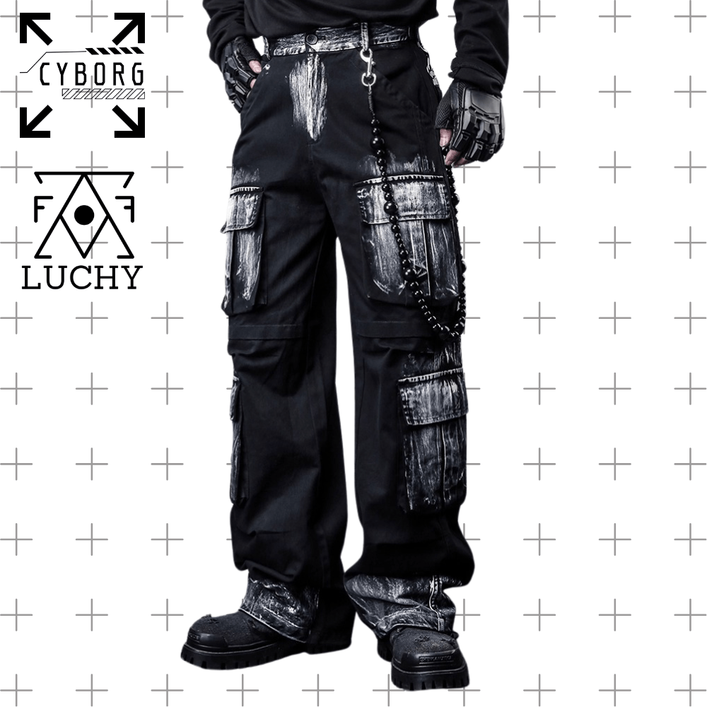 【CYBORG】レムナント・グラフィティカーゴパンツ - LUCHYテックウェア＆サバゲー専門店