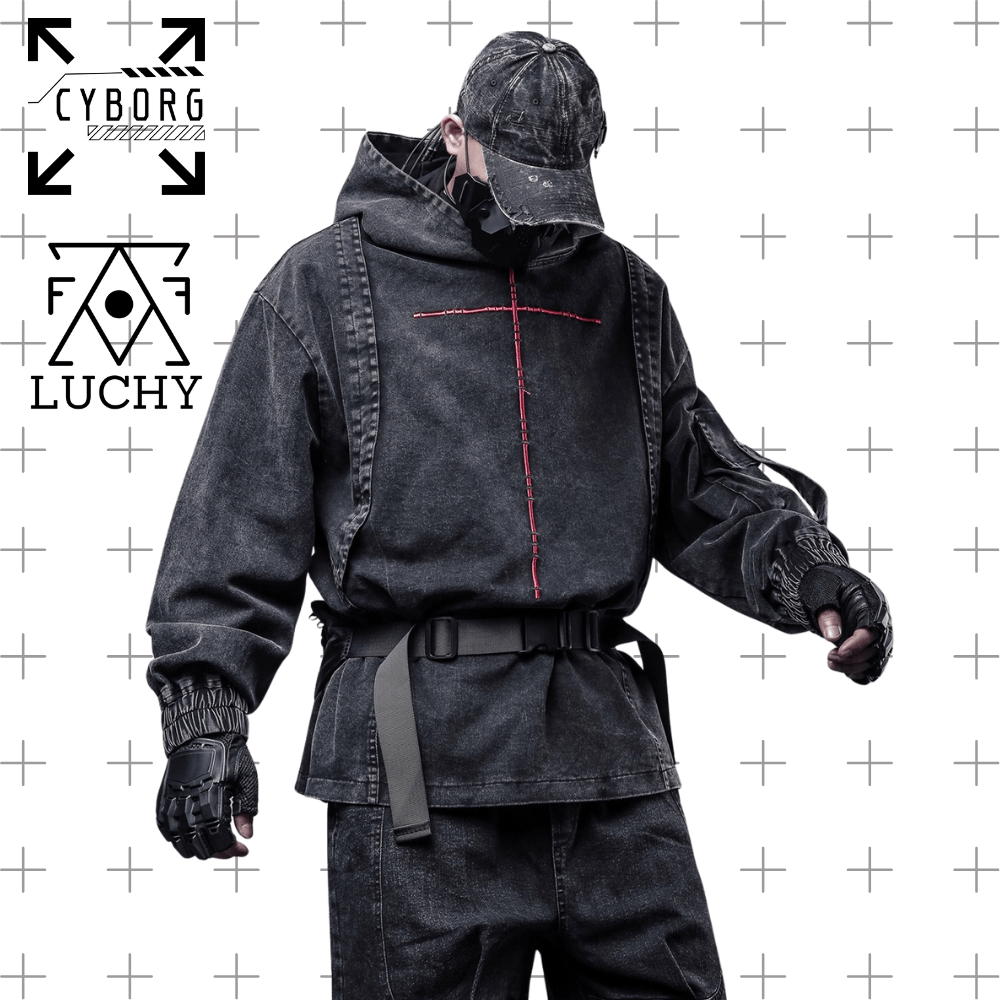 【CYBORG】グラビティ・アノマリークロスフーディ - LUCHYテックウェア＆サバゲー専門店