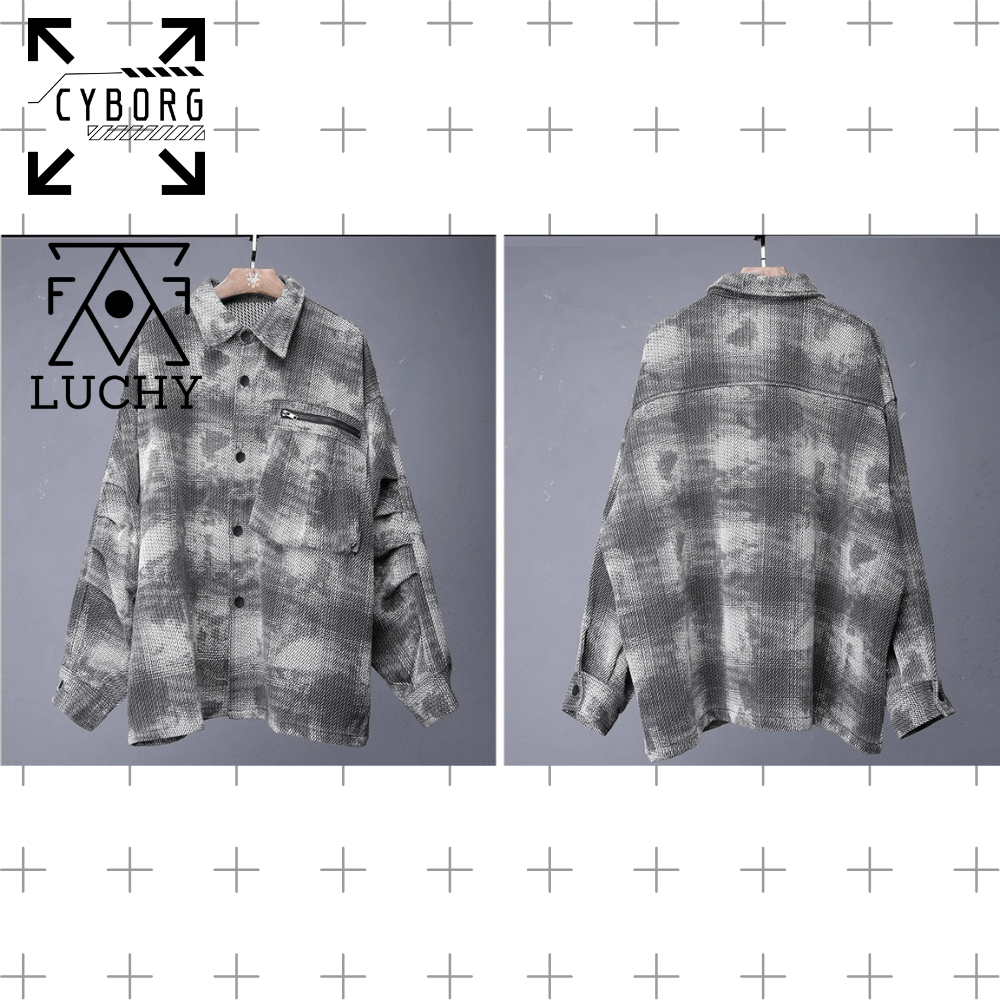【CYBORG】グリッチ・デストロイオーバーシャツ - LUCHYテックウェア＆サバゲー専門店