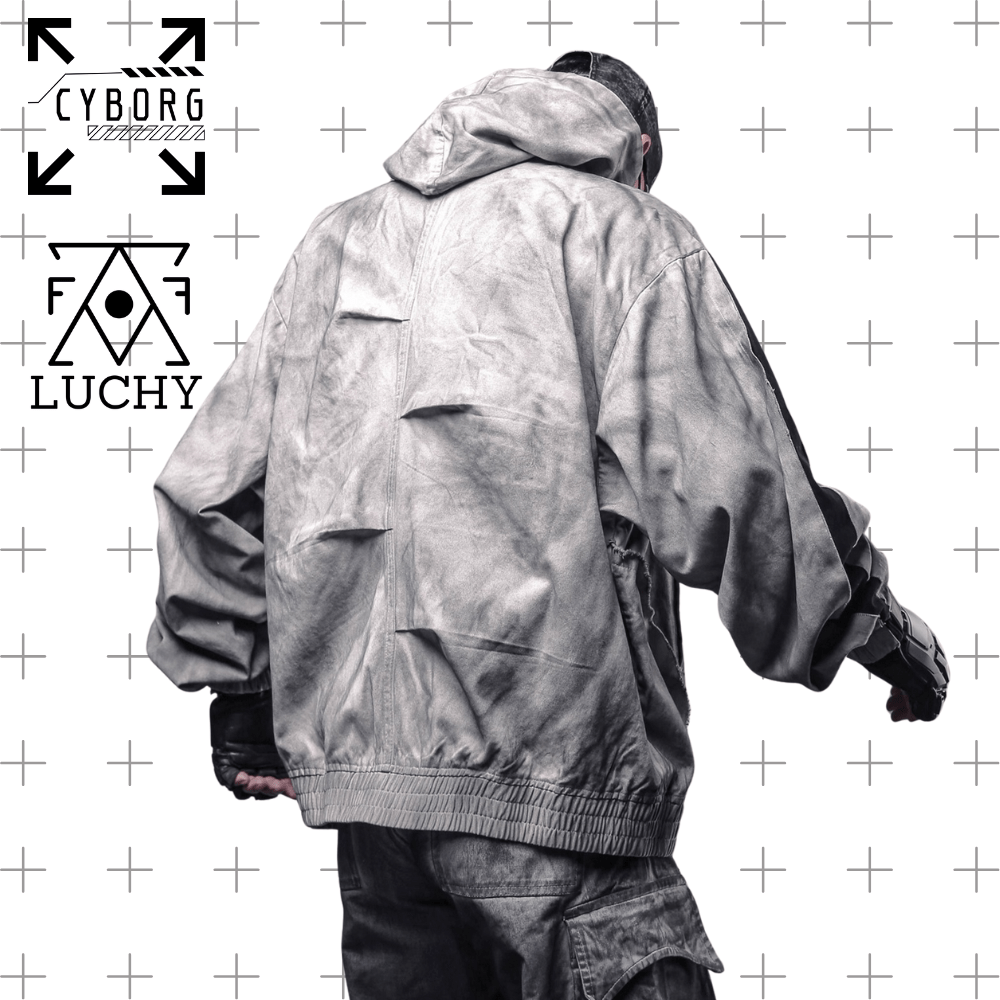 【CYBORG】グリッチ・レムナントフーディジャケット - LUCHYテックウェア＆サバゲー専門店