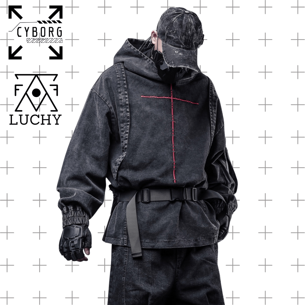 【CYBORG】グラビティ・アノマリークロスフーディ - LUCHYテックウェア＆サバゲー専門店