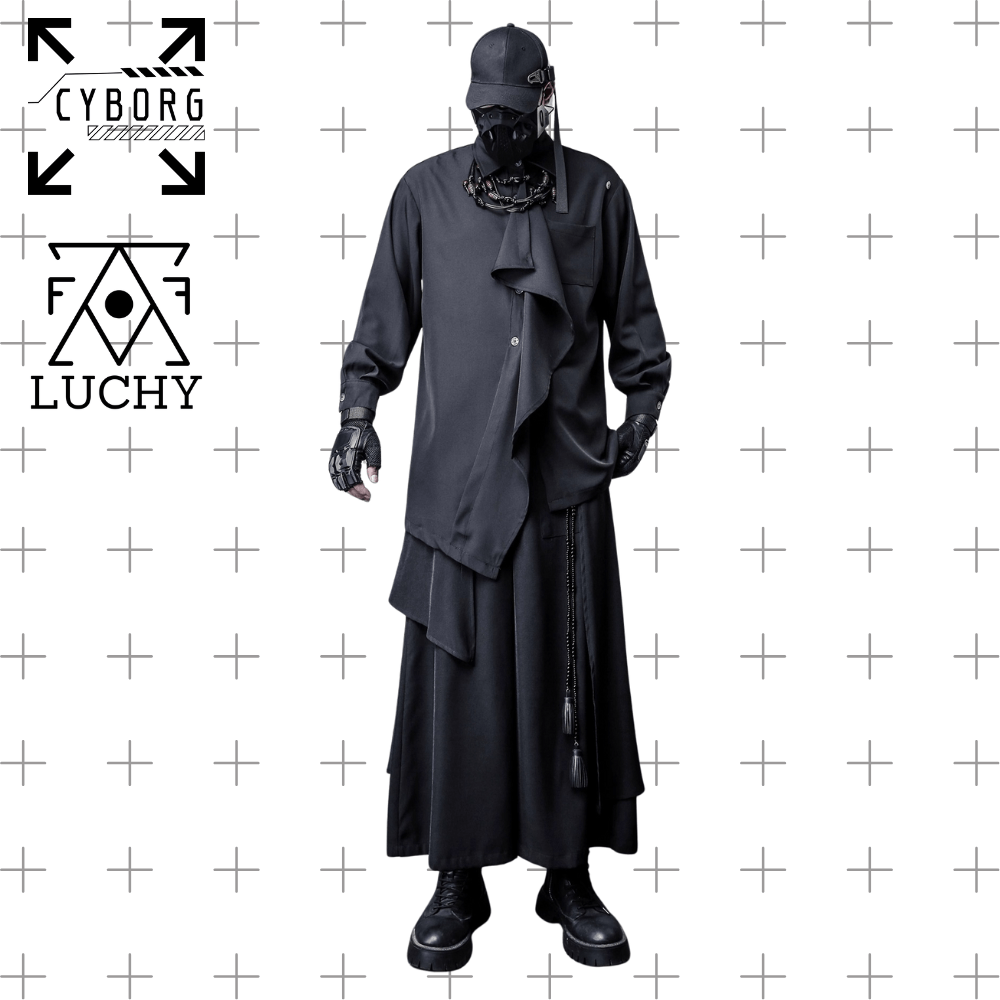 【CYBORG】シンギュラリティ・ルーズフィットシャツ - LUCHYテックウェア＆サバゲー専門店