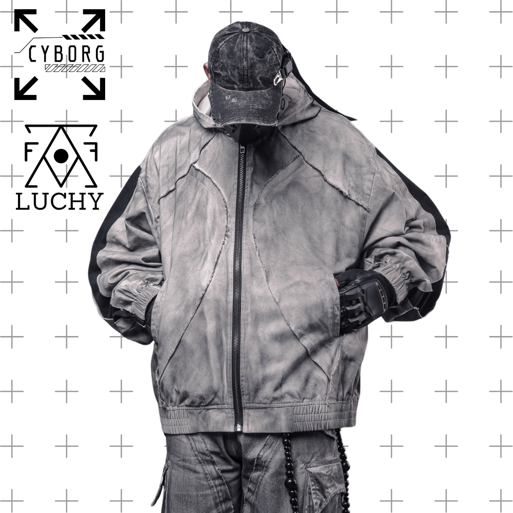【CYBORG】グリッチ・レムナントフーディジャケット - LUCHYテックウェア＆サバゲー専門店