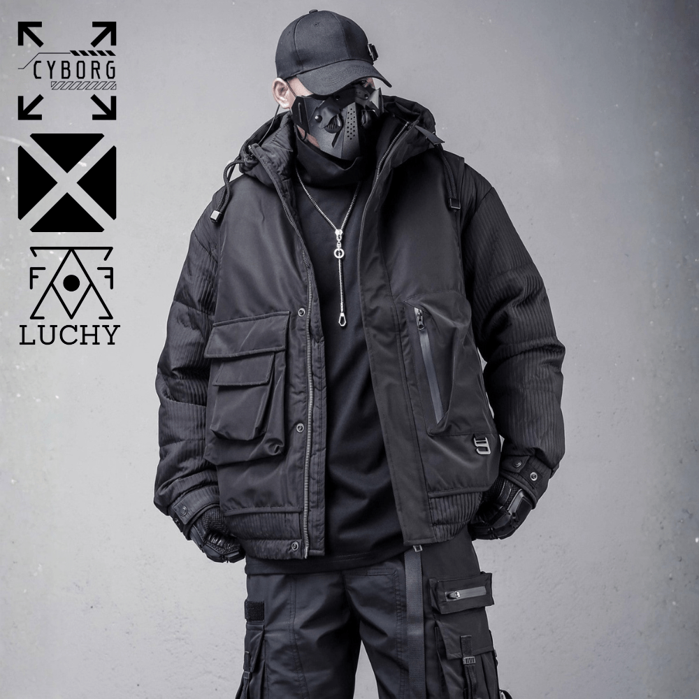 【CYBORG】ハイブリッド・アーマー・ダウンジャケット - LUCHYテックウェア＆サバゲー専門店