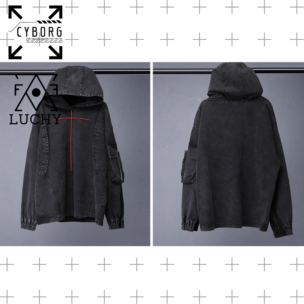 【CYBORG】グラビティ・アノマリークロスフーディ - LUCHYテックウェア＆サバゲー専門店