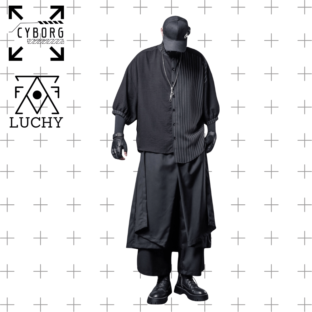 【CYBORG】ストライプフラクションシャツ - LUCHYテックウェア＆サバゲー専門店