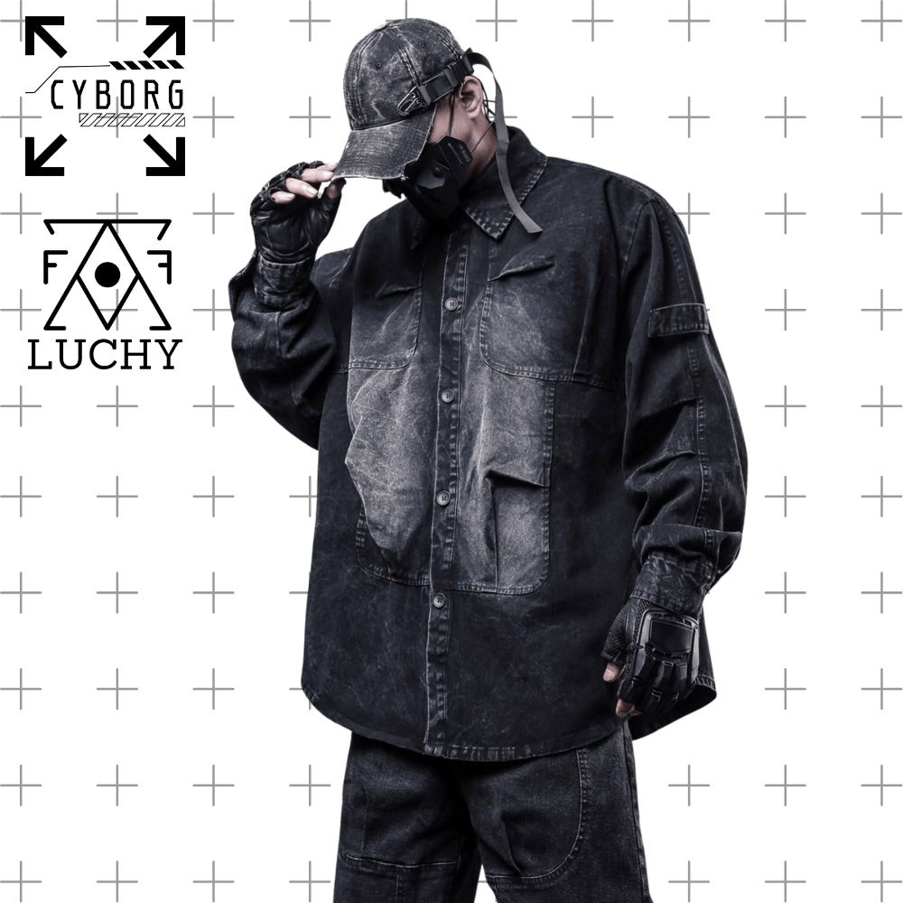 【CYBORG】アブソリュート・ルーズフィットオーバーシャツ - LUCHYテックウェア＆サバゲー専門店