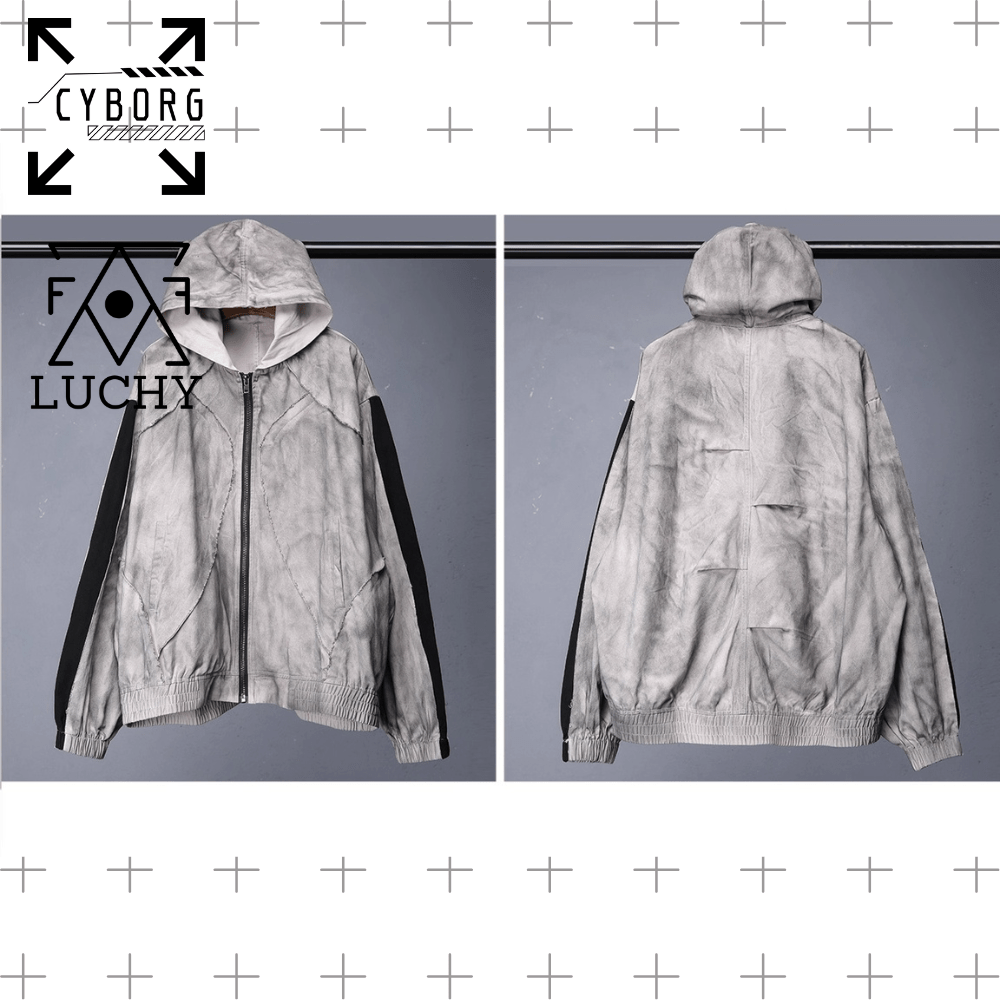 【CYBORG】グリッチ・レムナントフーディジャケット - LUCHYテックウェア＆サバゲー専門店