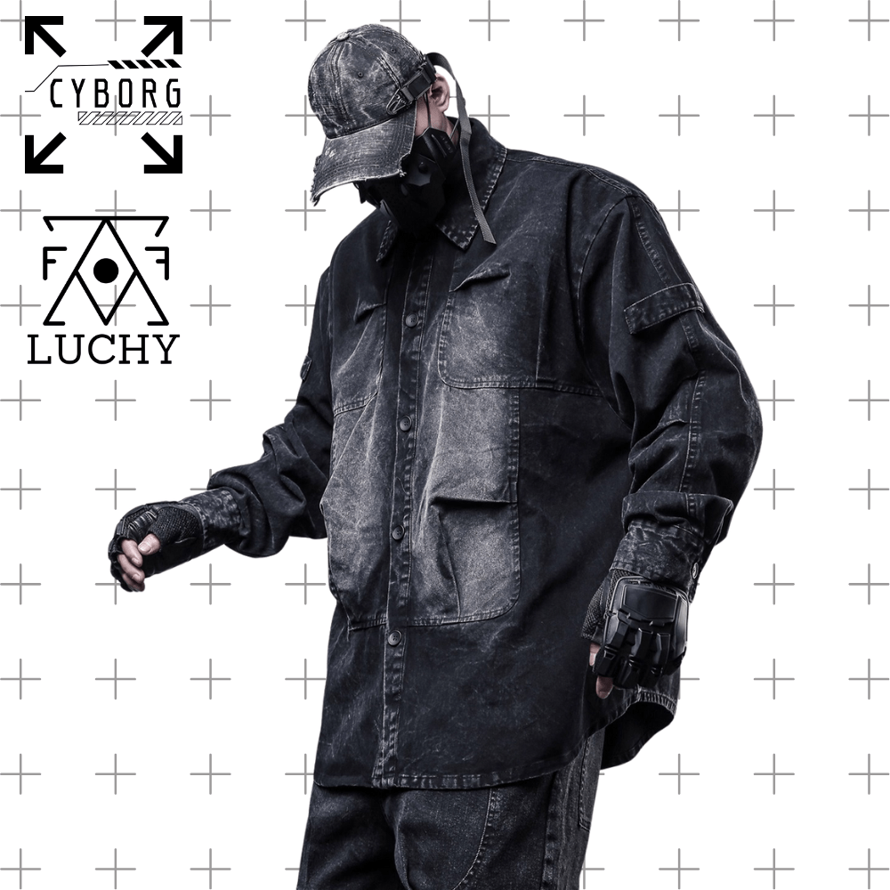 【CYBORG】アブソリュート・ルーズフィットオーバーシャツ - LUCHYテックウェア＆サバゲー専門店