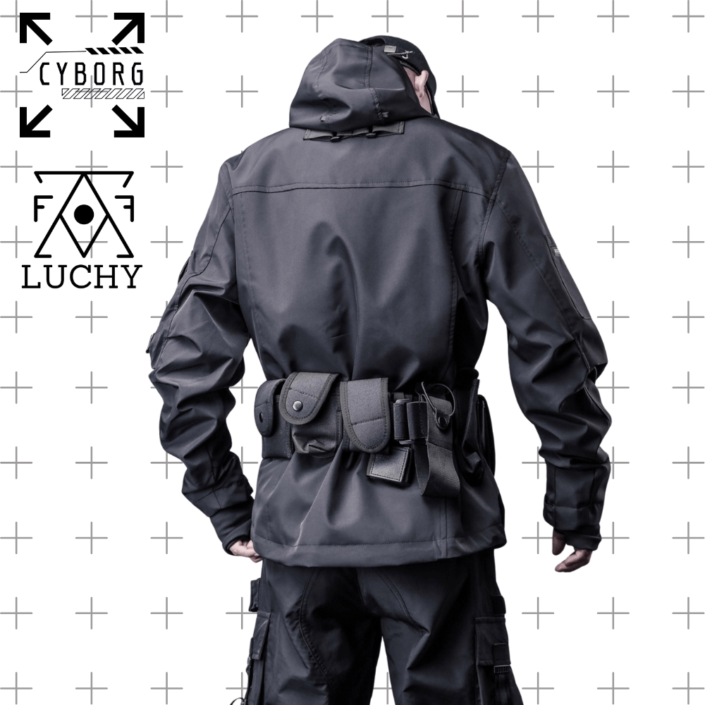 【CYBORG】アビス・オペレーターパーカー - LUCHYテックウェア＆サバゲー専門店