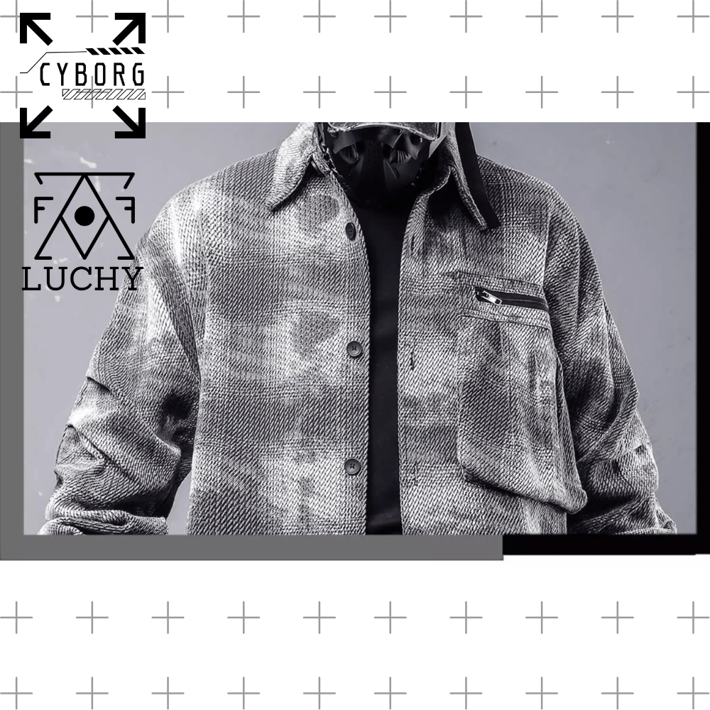 【CYBORG】グリッチ・デストロイオーバーシャツ - LUCHYテックウェア＆サバゲー専門店