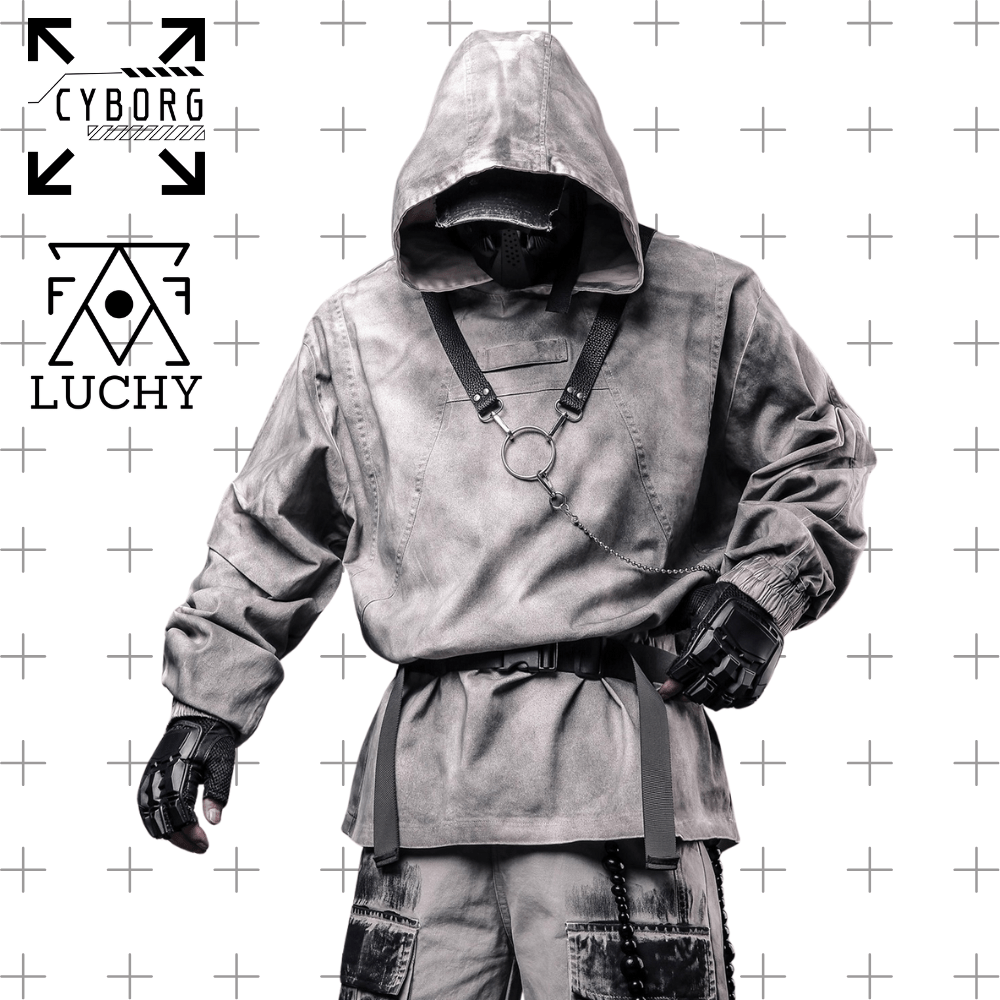 【CYBORG】レムナント・クロスパッチフーディ - LUCHYテックウェア＆サバゲー専門店