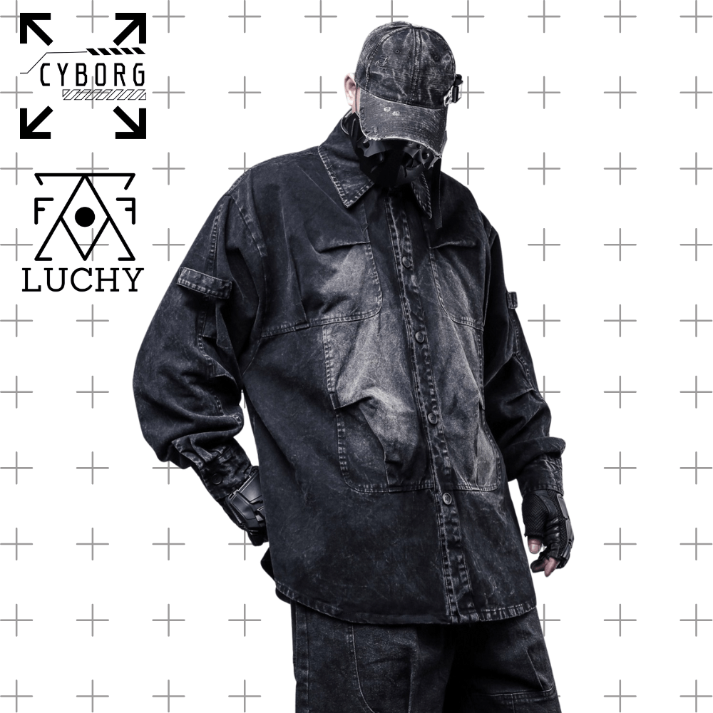 【CYBORG】アブソリュート・ルーズフィットオーバーシャツ - LUCHYテックウェア＆サバゲー専門店