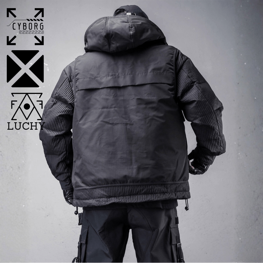 【CYBORG】ハイブリッド・アーマー・ダウンジャケット - LUCHYテックウェア＆サバゲー専門店