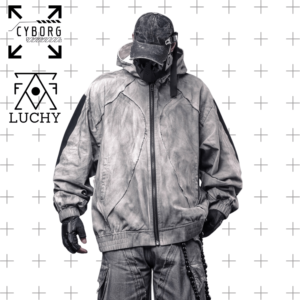 【CYBORG】グリッチ・レムナントフーディジャケット - LUCHYテックウェア＆サバゲー専門店
