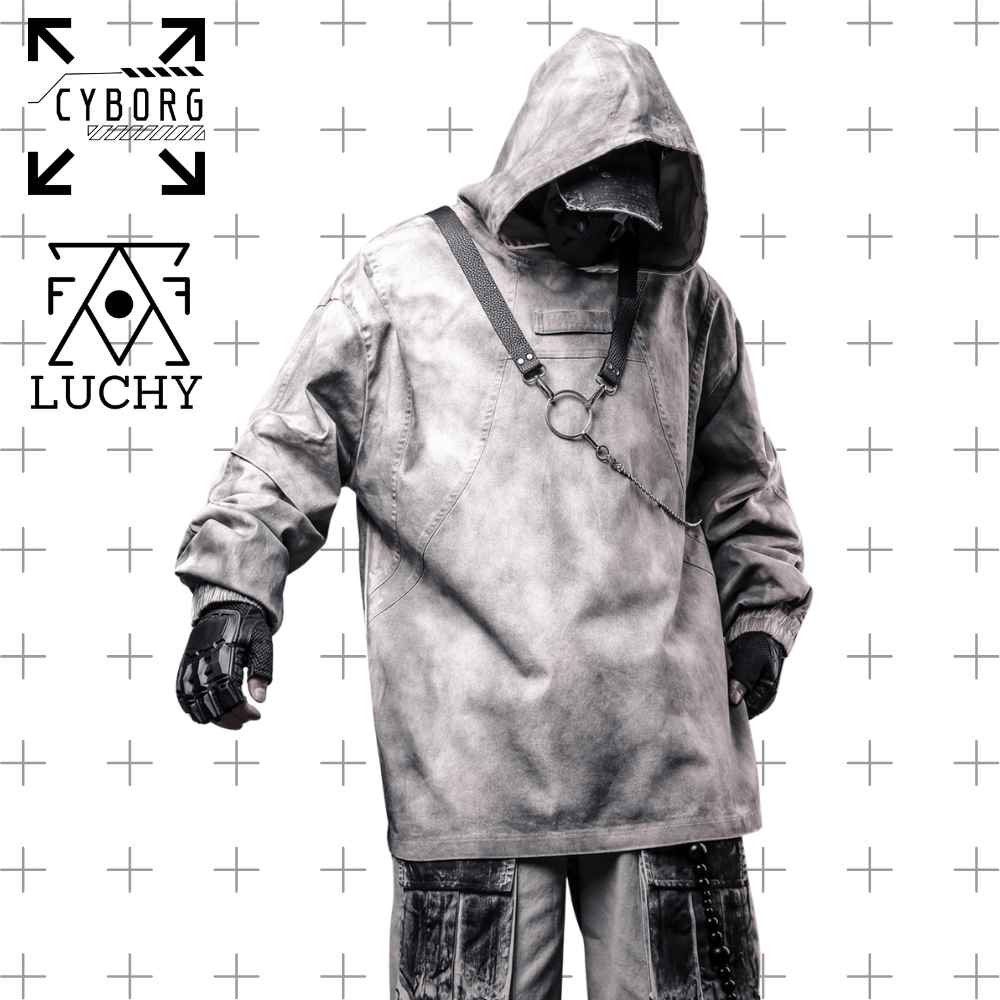 【CYBORG】レムナント・クロスパッチフーディ - LUCHYテックウェア＆サバゲー専門店