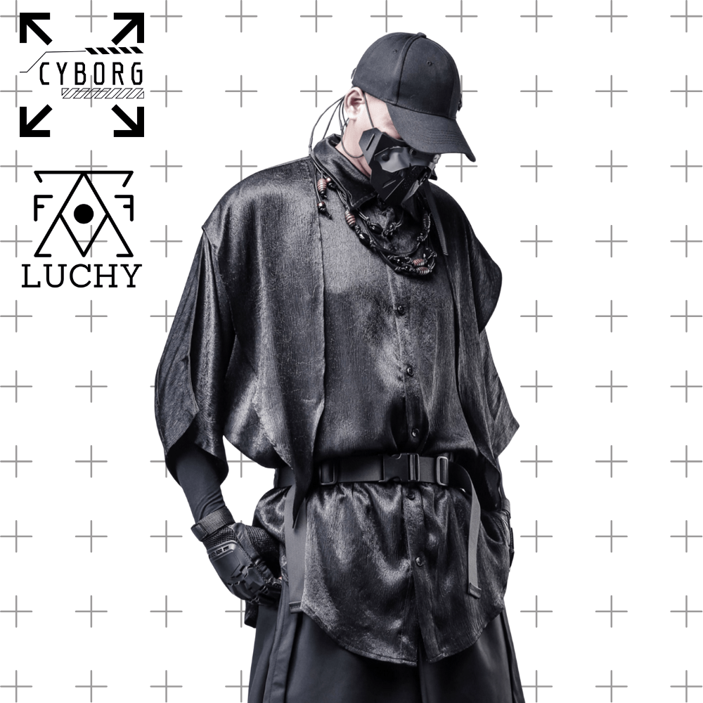 【CYBORG】ドレープシャドウワイドシャツ - LUCHYテックウェア＆サバゲー専門店
