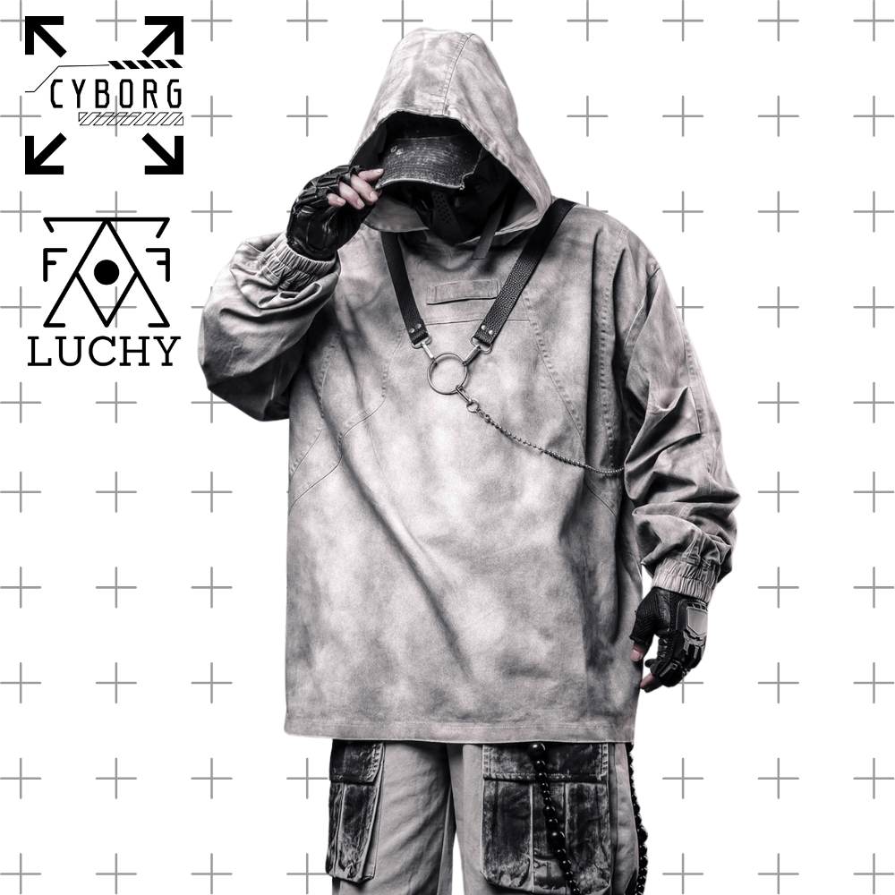 【CYBORG】レムナント・クロスパッチフーディ - LUCHYテックウェア＆サバゲー専門店