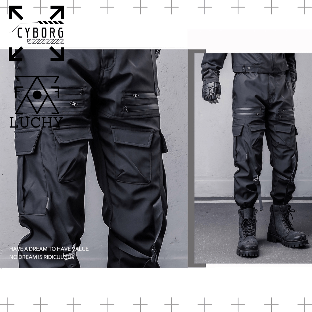 【CYBORG】サイバーパンク・ノンストレッチパンツ - LUCHYテックウェア＆サバゲー専門店