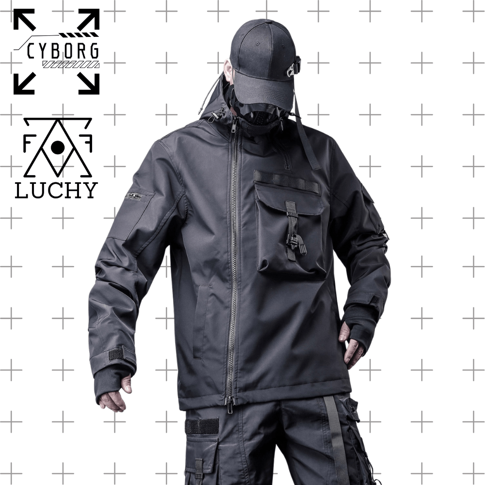 【CYBORG】アビス・オペレーターパーカー - LUCHYテックウェア＆サバゲー専門店
