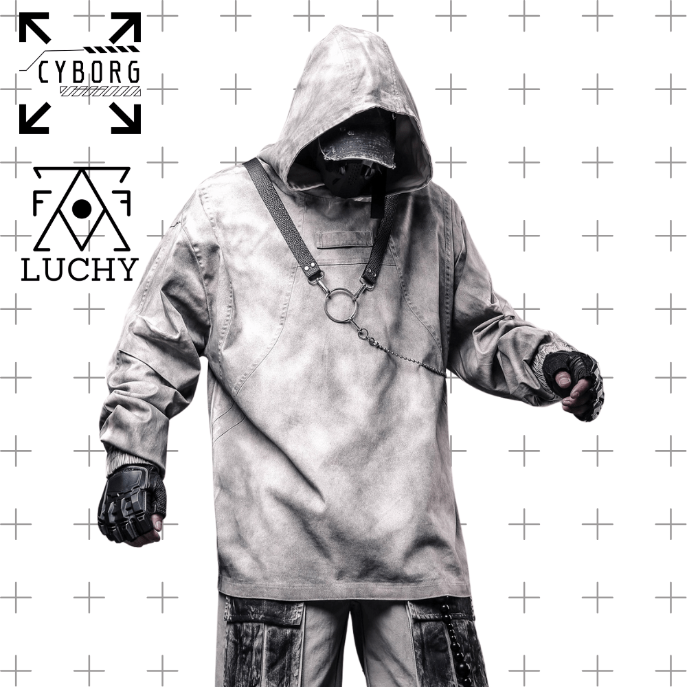【CYBORG】レムナント・クロスパッチフーディ - LUCHYテックウェア＆サバゲー専門店