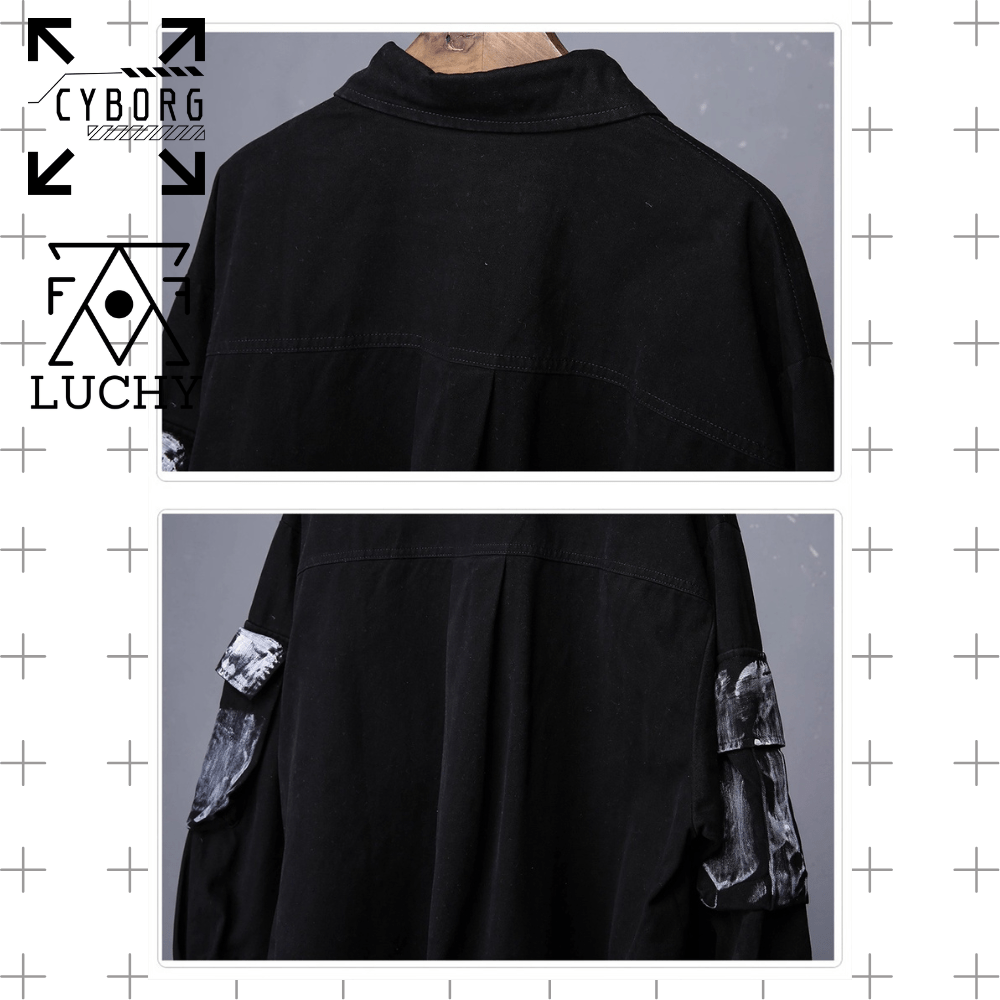 【CYBORG】グリッチ・ユーティリティシャツ - LUCHYテックウェア＆サバゲー専門店