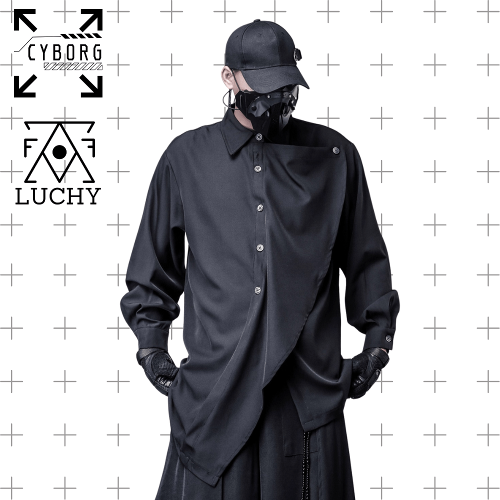 【CYBORG】シンギュラリティ・ルーズフィットシャツ - LUCHYテックウェア＆サバゲー専門店