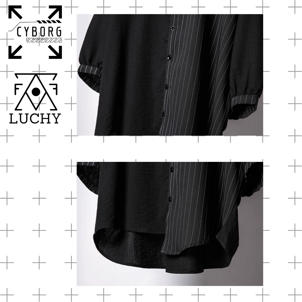 【CYBORG】ストライプフラクションシャツ - LUCHYテックウェア＆サバゲー専門店