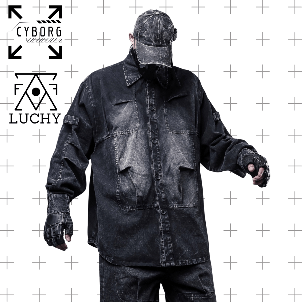 【CYBORG】アブソリュート・ルーズフィットオーバーシャツ - LUCHYテックウェア＆サバゲー専門店