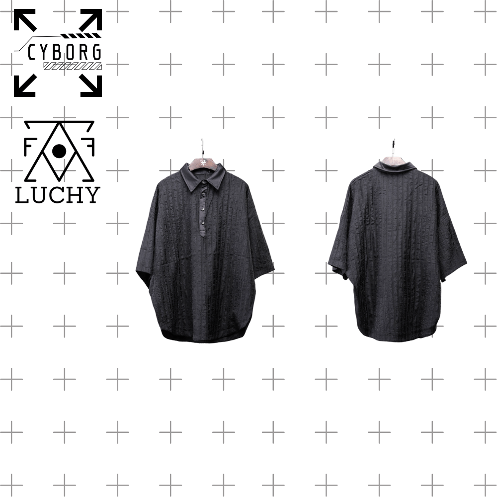 【CYBORG】アーバンシャドウ・立体ストライプPOLO - LUCHYテックウェア＆サバゲー専門店