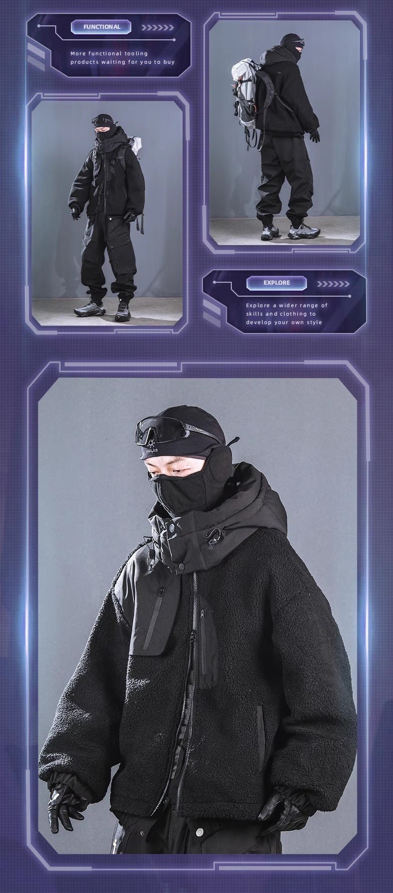 【吉業重工】キマイラアーマー・ボアフリース - LUCHYテックウェア＆サバゲー専門店