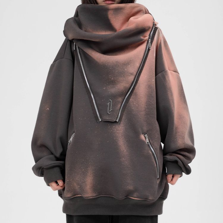 [Yoshigyo Heavy Industries] Casual zipper hoodie