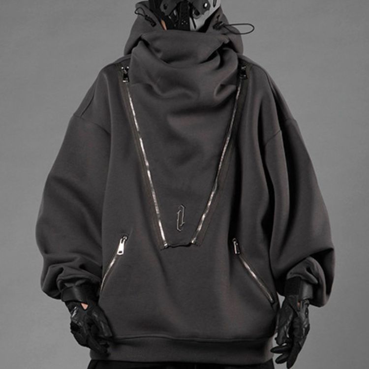 [Yoshigyo Heavy Industries] Casual zipper hoodie