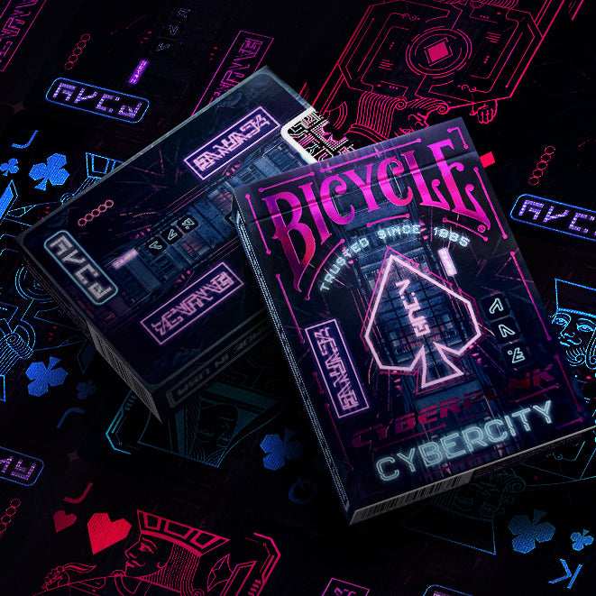 Cyberpunk playing cards