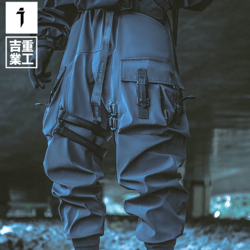 Yoshiyari Heavy Industries] Buckle tactical pants