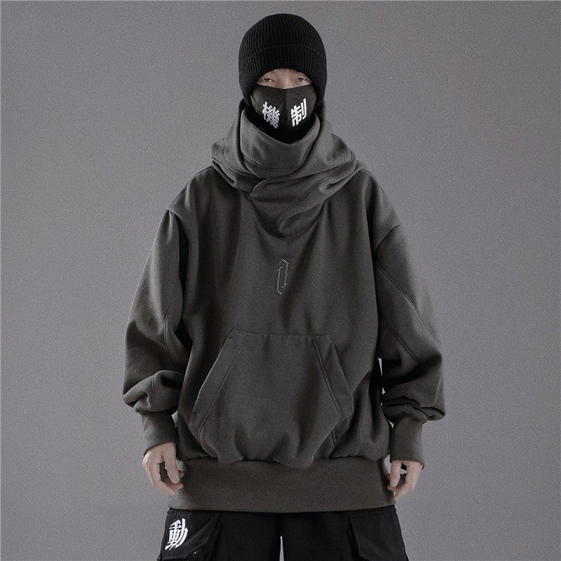 [Kichigyo Heavy Industries] Double neck hoodie